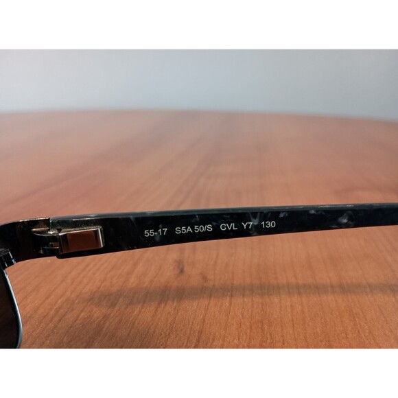 Saks Fifth 5th Avenue S5A 50/S Sunglasses Grey 55-17 130 CVL Y7 Frames Only - Picture 6 of 13